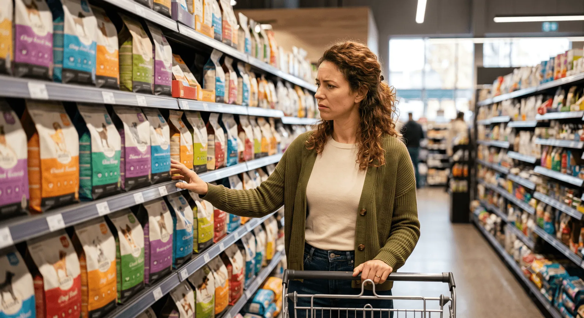 Woman in store